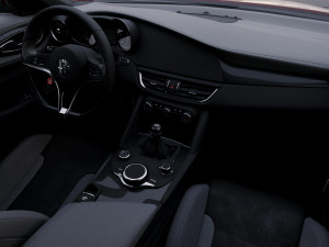 alfa-romeo giulia quadrifoglio 2016 Modelo 3D