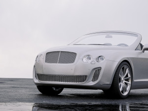 bentley continental supersport convertible 2010 3D Model