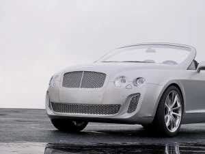 벤틀리 컨티넨탈 슈퍼스포츠 컨버터블 2010 3D 모델