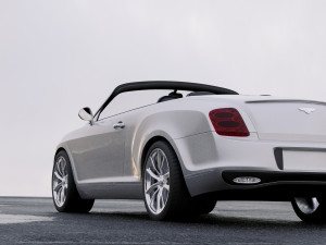bentley continental supersport convertible 2010 Modello 3D