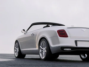 bentley continental supersport convertible 2010 3D Model
