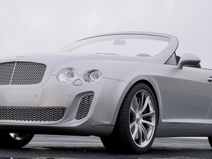 bentley continental supersport convertible 2010 Modello 3D