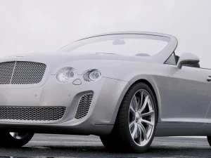 bentley continental supersport convertible 2010 3D Model