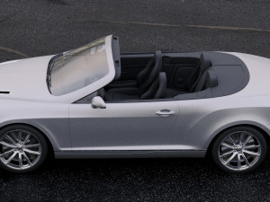 bentley continental supersport convertible 2010 Modello 3D