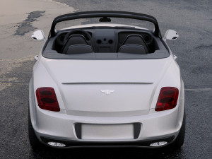 bentley continental supersport convertible 2010 Modello 3D