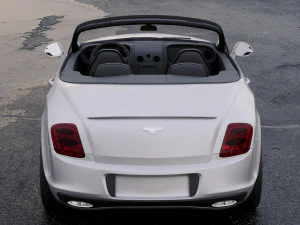 bentley continental supersport convertible 2010 3D Model
