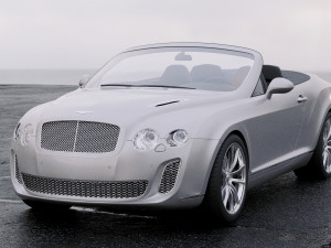 bentley continental supersport convertible 2010 Modello 3D