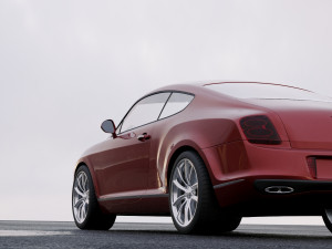 bentley continental supersport coupe 2010 3D मॉडल