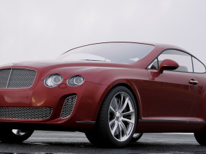 bentley continental supersport coupe 2010 3D मॉडल