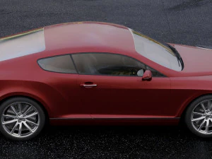 bentley continental supersport coupe 2010 3D Model