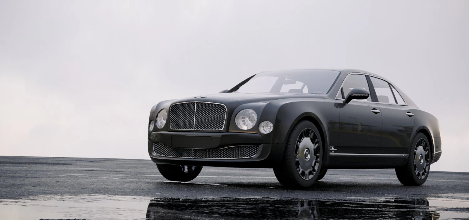 bentley mulsanne 2011 3D Model .c4d .max .obj .3ds .fbx .stl .blend 