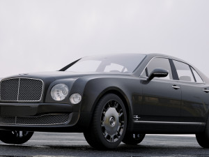 bentley mulsanne 2011 3D मॉडल