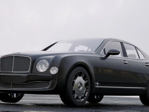 bentley mulsanne 2011 3D Model