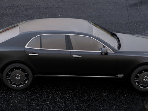 bentley mulsanne 2011 3D मॉडल