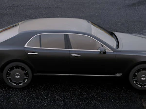 bentley mulsanne 2011 3D Model