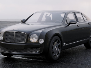 bentley mulsanne 2011 3D मॉडल