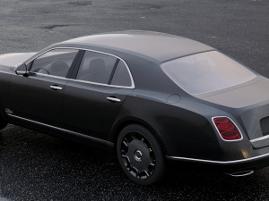 bentley mulsanne 2011 3D मॉडल