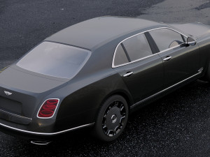 bentley mulsanne 2011 3D मॉडल