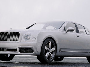 bentley mulsanne speed 2017 3D Модель