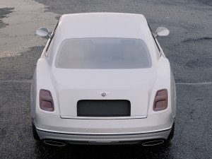 bentley mulsanne speed 2017 3D Модель