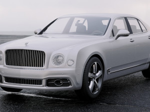 bentley mulsanne speed 2017 3D Модель