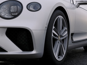 bentley continental gt convertible 2019 Model 3D