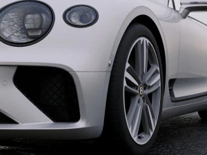 bentley continental gt convertible 2019 3D Model