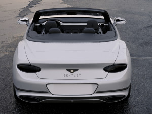 bentley continental gt convertible 2019 Model 3D