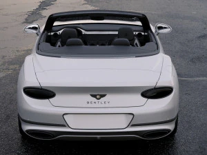 bentley continental gt convertible 2019 3D Model