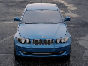 1 series hatchback 2009 Model 3D