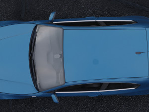 1 series hatchback 2009 Model 3D