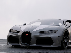 bugatti chiron super sport 2020 Modello 3D