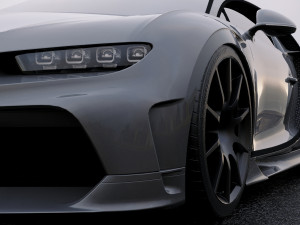 bugatti chiron super sport 2020 3D Модель