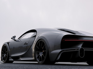 bugatti chiron super sport 2020 3D Модель