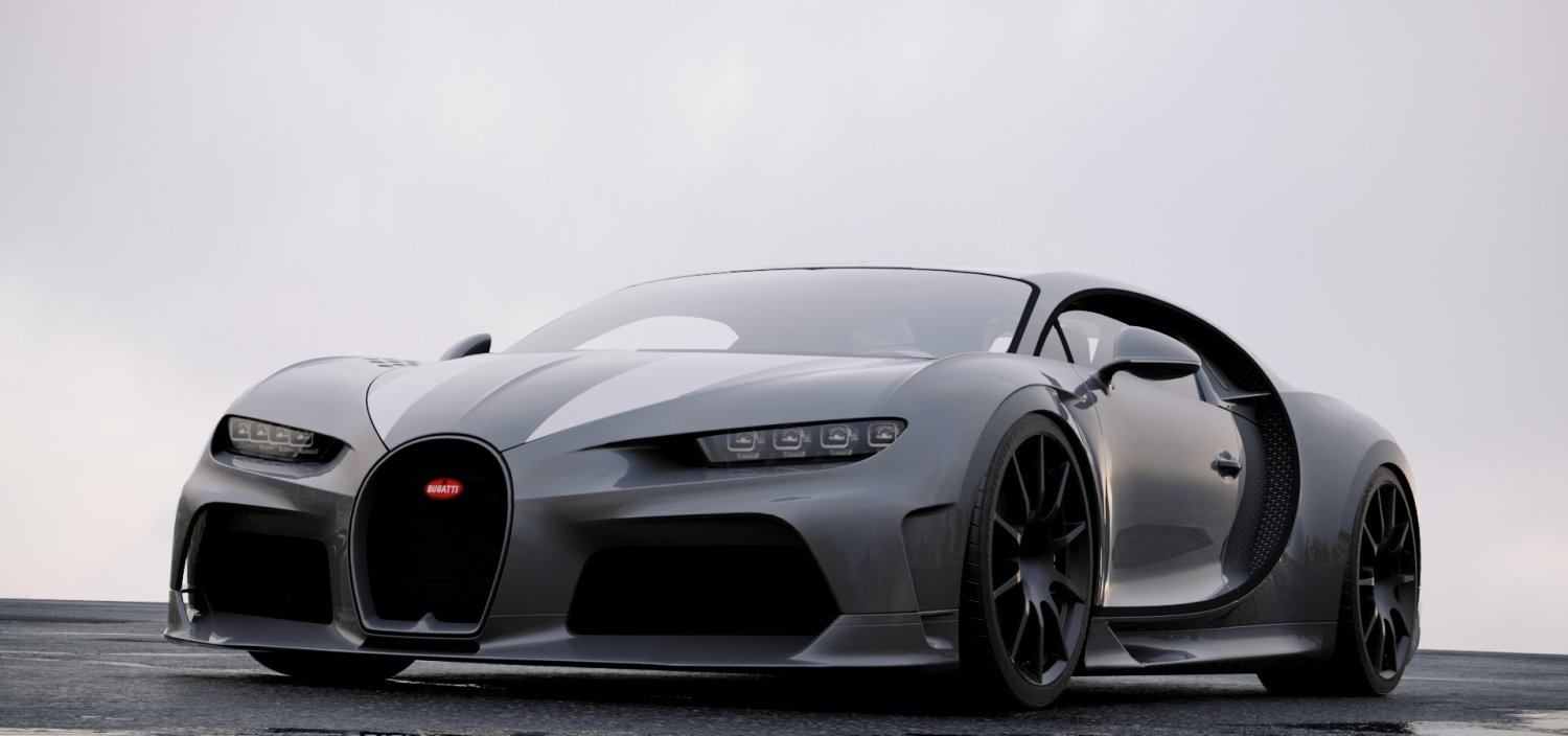 Bugatti Chiron Super sports 300+ - Download Free 3D model by MdMahib  (@MdMahib) [4e0d187]