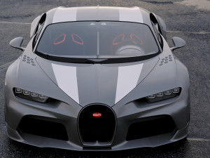 bugatti chiron super sport 2020 3D Модель