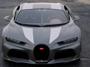 bugatti chiron super sport 2020 3D Model