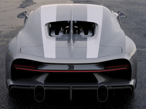 bugatti chiron super sport 2020 3D Модель