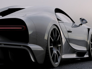 bugatti chiron super sport 2020 3D Модель