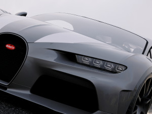 bugatti chiron super sport 2020 3D Модель
