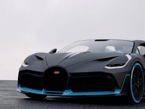 bugatti divo 2020 3D Model