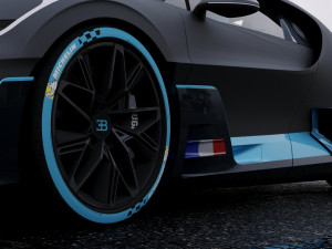 bugatti divo 2020 Modello 3D
