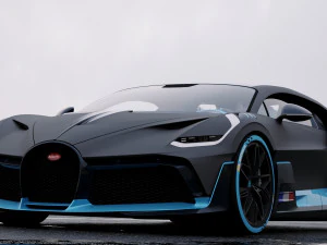 bugatti divo 2020 3D Model