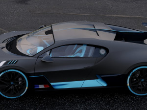 bugatti divo 2020 Modello 3D