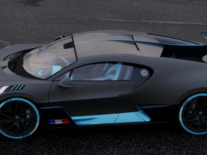 bugatti divo 2020 3D Model