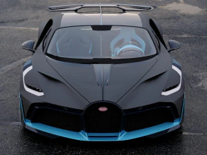 bugatti divo 2020 3D Model