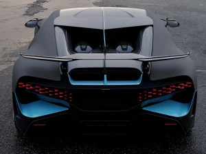 bugatti divo 2020 3D Model