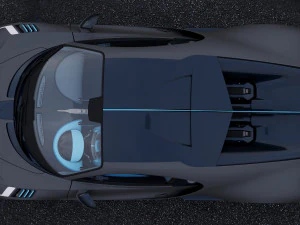 bugatti divo 2020 3D Model