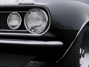 chevrolet camaro 1967 3D Model