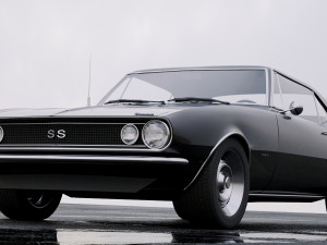 chevrolet camaro 1967 Model 3D
